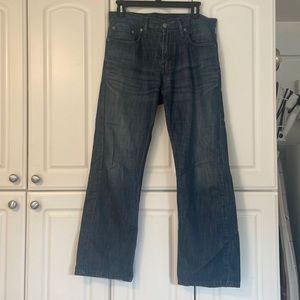 Mens Levi Jeans Dark Wash